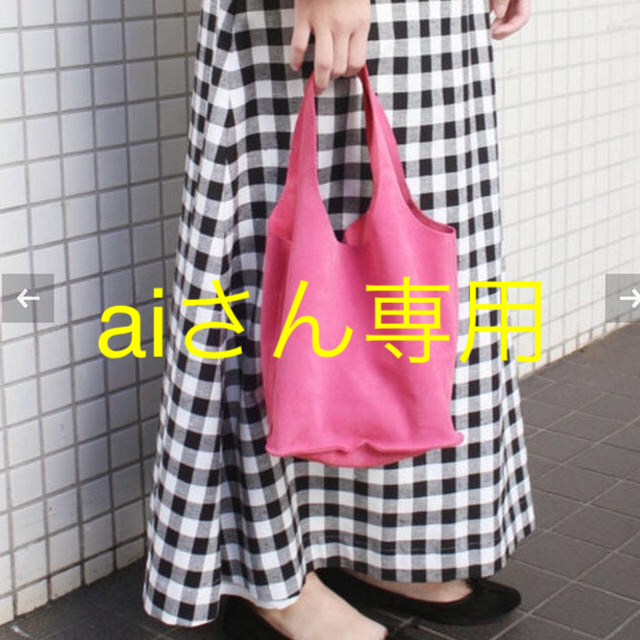 SLOBE IENA(スローブイエナ)の2018SS今期IENA SLOBEレザーbag 完売 レディースのバッグ(ハンドバッグ)の商品写真