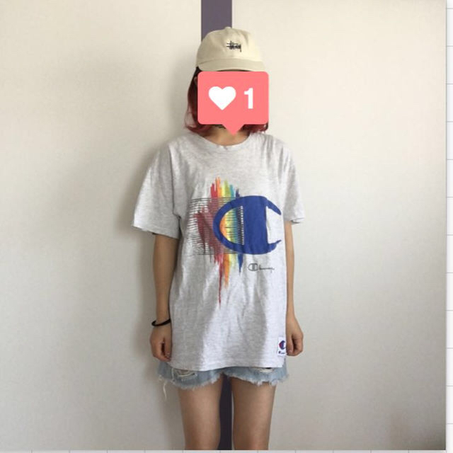 Champion(チャンピオン)のChampion 90s バックロゴTEE メンズのトップス(その他)の商品写真