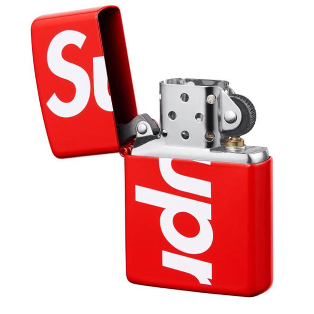 Supreme(シュプリーム)のsupreme logo zippo ジッポ メンズのファッション小物(タバコグッズ)の商品写真