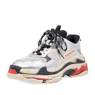 バレンシアガ(Balenciaga)のBalenciaga Triple S トリプルエス サイズ40 シルバー(スニーカー)