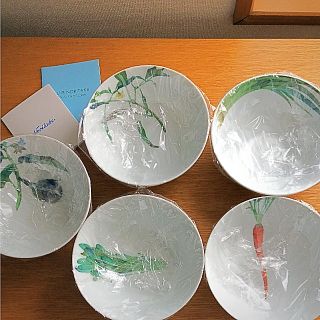 ノリタケ(Noritake)のノリタケ 京香旬彩 ボウル5枚セット(食器)