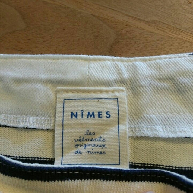 NIMES(ニーム)の値下げしました‼NIMES ニットボーダースカート レディースのスカート(ひざ丈スカート)の商品写真