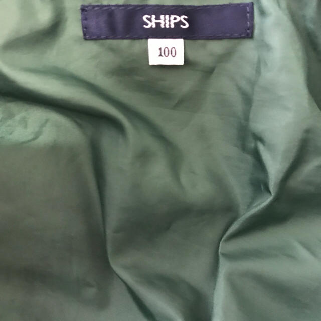 SHIPS KIDS(シップスキッズ)のSHIPS ダウン 100㎝ キッズ/ベビー/マタニティのキッズ服男の子用(90cm~)(ジャケット/上着)の商品写真