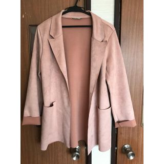 ザラ(ZARA)のZARA/春コートピンク(スプリングコート)