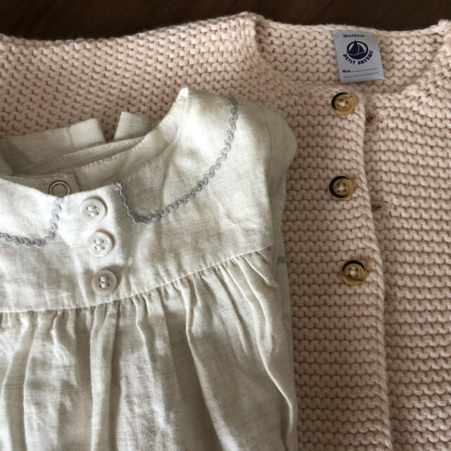 PETIT BATEAU(プチバトー)のプチバトー レディースキッズセット キッズ/ベビー/マタニティのキッズ服女の子用(90cm~)(その他)の商品写真