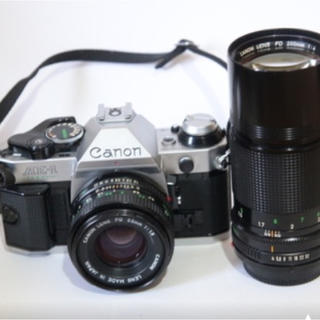 キヤノン(Canon)のcanon  AE-1  FD 50mm f1.8 FD 200mm f4(フィルムカメラ)