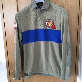 ポロラルフローレン(POLO RALPH LAUREN)の綿  ダメージ加工のトップス(Tシャツ/カットソー(七分/長袖))