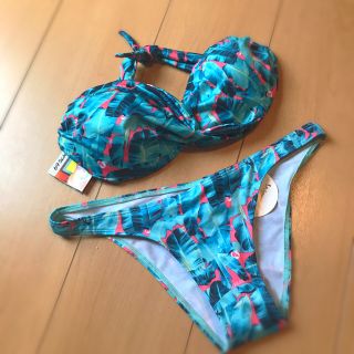 ヴィクトリアズシークレット(Victoria's Secret)のレア 新品タグ付き♡ 69slam カラフルビキニ バンドゥビキニ 上下セット (水着)