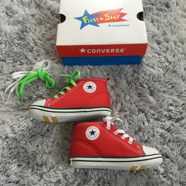 CONVERSE(コンバース)の新品未使用  ベビーオールスターズ 14.5cm キッズ/ベビー/マタニティのベビー靴/シューズ(~14cm)(スニーカー)の商品写真