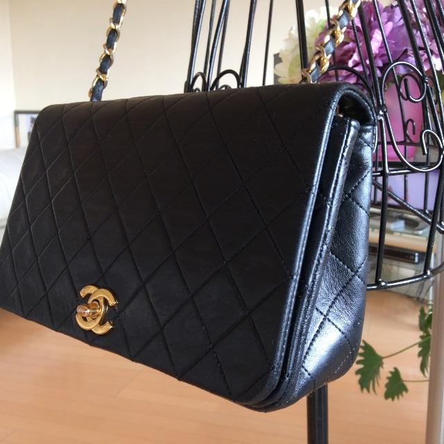 CHANEL - 美品❣️シャネルヴィンテージフルフラップマトラッセ❣️斜めかけ可能❣️