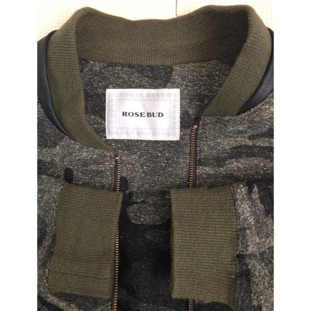 ROSE BUD(ローズバッド)のローズバッド 迷彩 アウター レディースのジャケット/アウター(ブルゾン)の商品写真