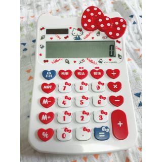 ハローキティ(ハローキティ)のハローキティ  電卓  HELLOKITTY(その他)