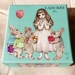 ラデュレ(LADUREE)のヒグチユウコ ラデュレ コラボレーション マカロンボックス(小物入れ)