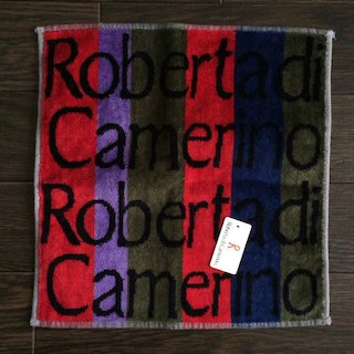 ロベルタディカメリーノ(ROBERTA DI CAMERINO)の【 Roberta ロベルタ 】新品ミニタオルC(ハンカチ)