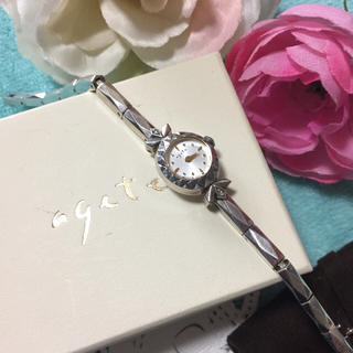 アガット(agete)のアガット  silver&ダイヤモンド アンティーク 時計❤️silver925(腕時計)
