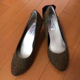 シマムラ(しまむら)の✳︎新品✳︎ハリスツイード✖️しまむら パンプス(ハイヒール/パンプス)