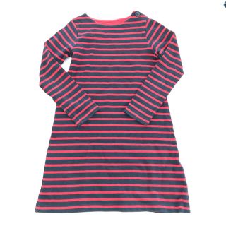 プチバトー(PETIT BATEAU)のプチバトー🇫🇷子供用ボーダーワンピース(ワンピース)