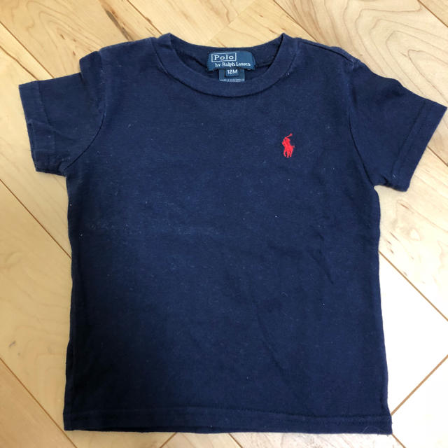 POLO RALPH LAUREN(ポロラルフローレン)のラルフ ワンポイントTシャツ 12M キッズ/ベビー/マタニティのベビー服(~85cm)(Ｔシャツ)の商品写真