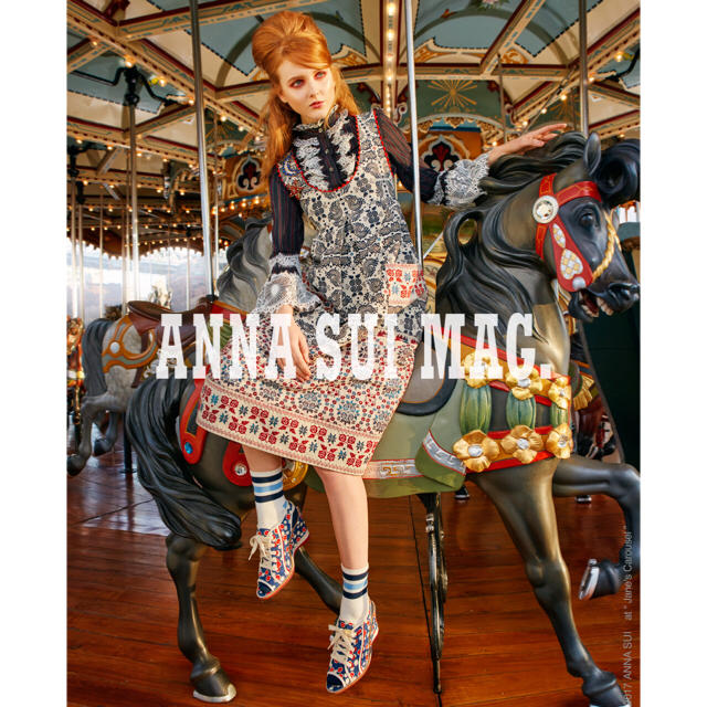 ANNA SUI(アナスイ)の新品 定価6万円 ANNA SUI ワンピース レディースのワンピース(ロングワンピース/マキシワンピース)の商品写真