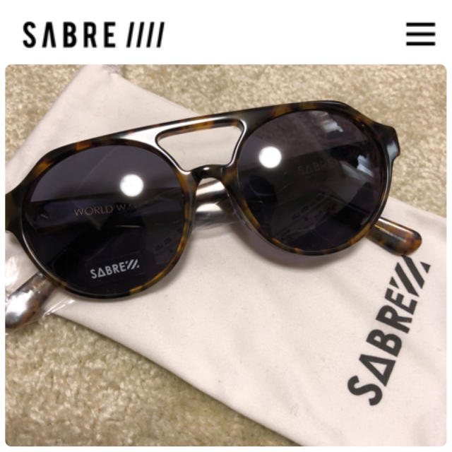 SABRE(セイバー)のSABRE サングラス 未使用 メンズのファッション小物(サングラス/メガネ)の商品写真