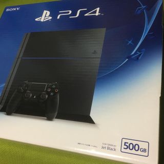 ソニー(SONY)のプレステ4 美品 ブラック 中古品 SONY CUH-1200A 500G (家庭用ゲーム機本体)