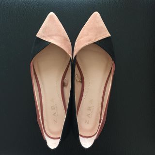 ザラ(ZARA)のまとめ買いお得♡様専用★ZARA ポインテッドトゥーパンプス 35(ハイヒール/パンプス)