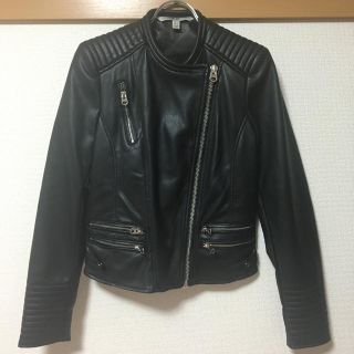 ザラ(ZARA)の【ZARA】ライダースジャケット【新品・未使用】(ライダースジャケット)