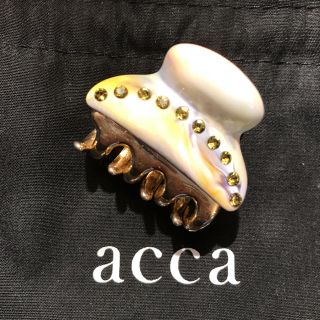 アッカ(acca)のacca クリップ 美品☆(バレッタ/ヘアクリップ)