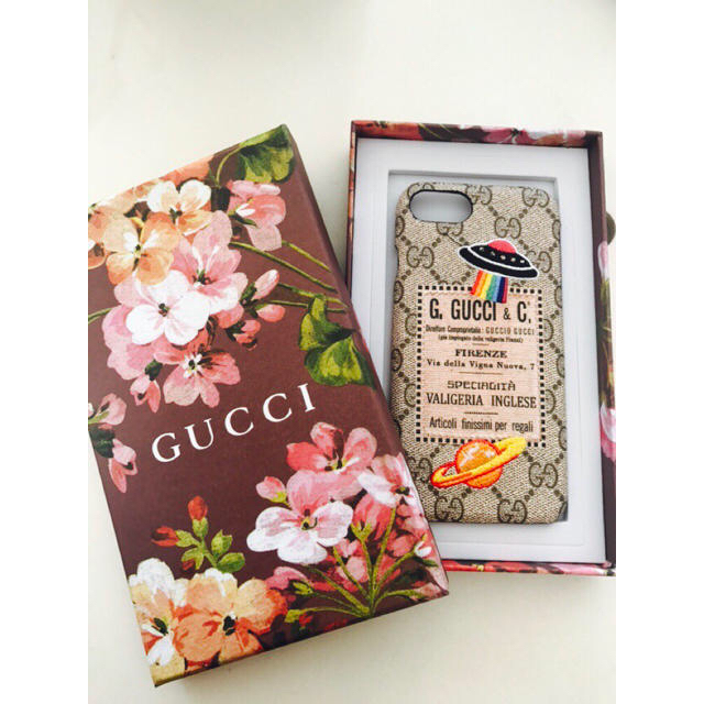 Gucci - GUCCI iphone7 ケースの通販 by ようこそ(*´꒳`*)｜グッチならラクマ