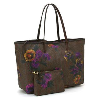 エトロ(ETRO)のエトロ ETRO お花プリントトートバッグ（定価78,750円）(トートバッグ)