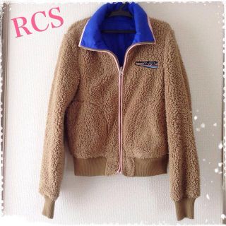 ロデオクラウンズ(RODEO CROWNS)のRCS♡リバーシブルボアブルゾン(ブルゾン)