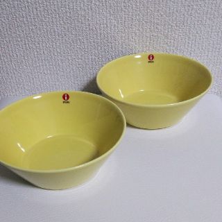 イッタラ(iittala)の新品 イッタラ ティーマ イエロー 15cm ボウル 2枚(食器)