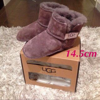 アグ(UGG)の【新品】UGGムートンブーツ14.5cm(その他)