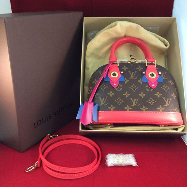 LOUIS VUITTON(ルイヴィトン)の新品未使用 LOUIS VUITTON ルイヴィトン アルマBB フラミンゴ レディースのバッグ(ハンドバッグ)の商品写真