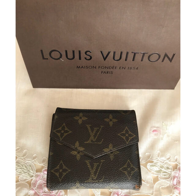 LOUIS VUITTON(ルイヴィトン)の正規品 ルイヴィトン 二つ折り財布 レディースのファッション小物(財布)の商品写真