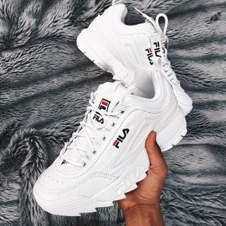 フィラ(FILA)の28.0cm FILA DISRUPTOR2 白フィラ 厚底スニーカー 新品(スニーカー)