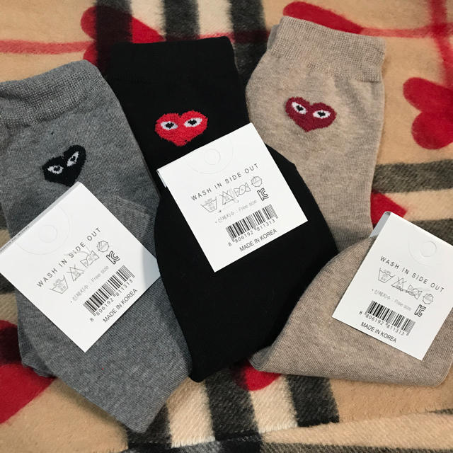 COMME des GARCONS(コムデギャルソン)の靴下 ３点セット レディースのレッグウェア(ソックス)の商品写真