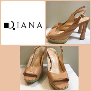 ダイアナ(DIANA)のj様専用ページです♡ダイアナ♡ベージュエナメル パンプス♡(ハイヒール/パンプス)