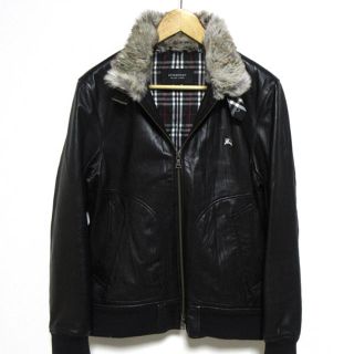 バーバリーブラックレーベル(BURBERRY BLACK LABEL)のe様専用 バーバリー美品(ライダースジャケット)