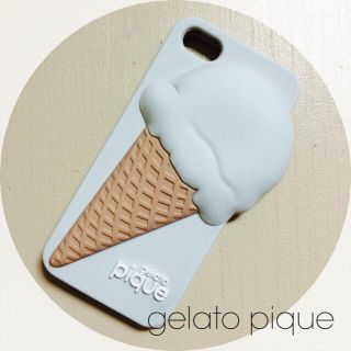 ジェラートピケ(gelato pique)のピケ iPhoneケース(モバイルケース/カバー)