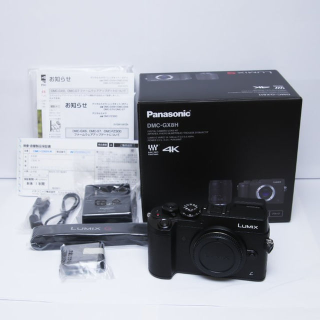 Panasonic(パナソニック)の【未使用】Panasonic LUMIX DMC-GX8H ボディ スマホ/家電/カメラのカメラ(ミラーレス一眼)の商品写真