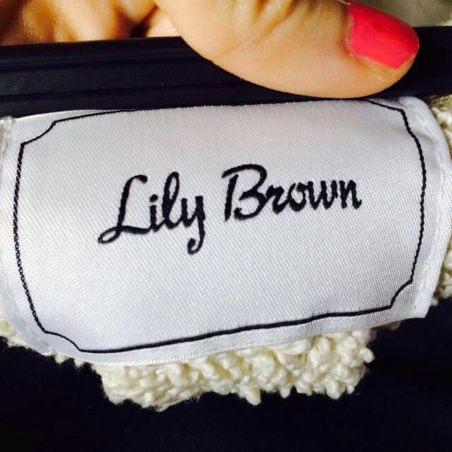 Lily Brown(リリーブラウン)のリリーブラウン＊白BIGパーカー レディースのトップス(パーカー)の商品写真