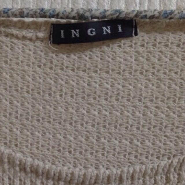 INGNI(イング)のINGNI ざっくりニット レディースのトップス(ニット/セーター)の商品写真