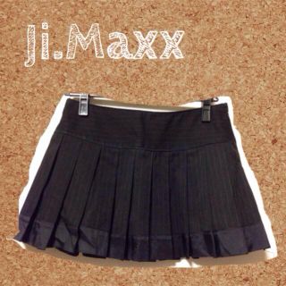 ジェーアイマックス(Ji.maxx)のJi.Maxx ピンストライプスカート(ミニスカート)