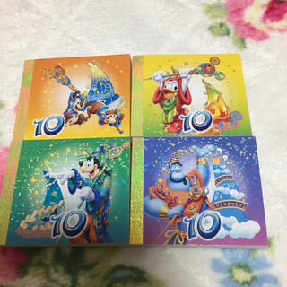 ディズニー(Disney)のディズニー シー 10周年メモセット(ノート/メモ帳/ふせん)