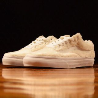 ヴァンズ(VANS)のvansファーus6.5日本未発売 Old Skool White Sherpa(スニーカー)