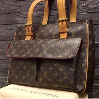 ルイヴィトン(LOUIS VUITTON)の【美品 保存袋付き】正規品 ルイヴィトン ミュルティプリ シテ トートバッグ(ショルダーバッグ)