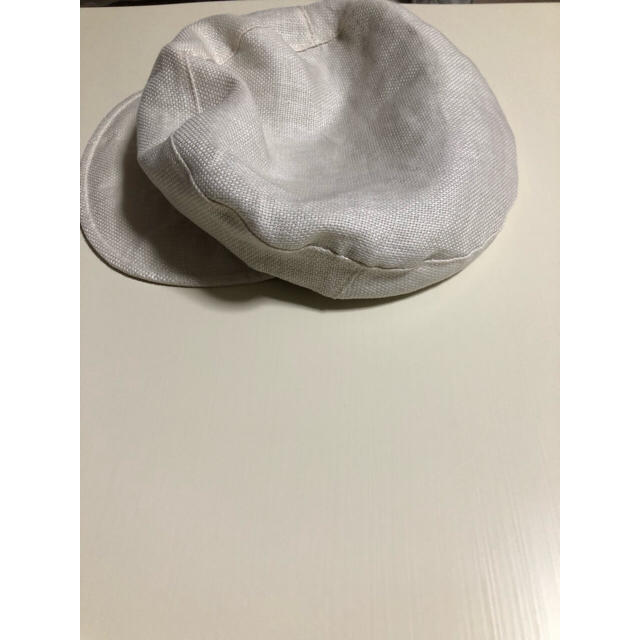 Mila Owen(ミラオーウェン)の未使用 ミラオーウェン リネンキャスケット レディースの帽子(キャスケット)の商品写真