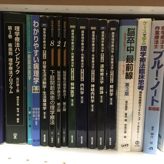 リハビリ　ケツメホルモンshop｜ラクマ　言語聴覚士　などの通販　理学療法士　by　作業療法士　参考書