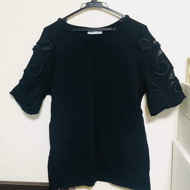 ZARA(ザラ)のZARA W&B COLLECTION 黒 トップス レディースのトップス(カットソー(半袖/袖なし))の商品写真